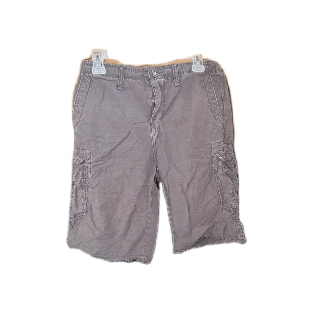 Buckle Men's Buckle Black Standard Gray Cargo Shorts 28x22
